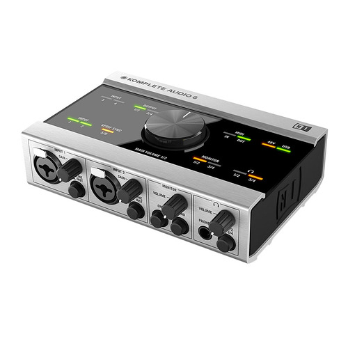 恩艾(native instruments ) KOMPLETE AUDIO 6  专业录音外置USB声卡