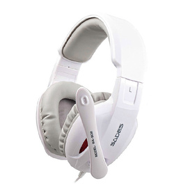 赛德斯(SADES) SA-902 7.1 声道声效游戏耳机 USB耳机 (白色)