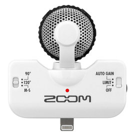 ZOOM iQ5 iphone5 电容式苹果手机K歌麦克风  (白色)