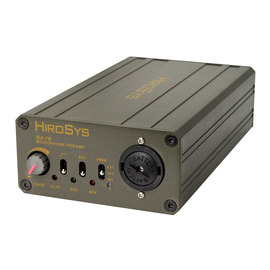 HiroSys MA-1B 话筒前置放大器 48V设电池安装供电