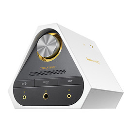 创新(Creative) SoundBlaster X7 hifi外置声卡 USB声卡连笔记本（白色高配）