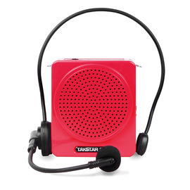 得胜(TAKSTAR) E188 教师导游专用便携式数字扩音器 (红色)