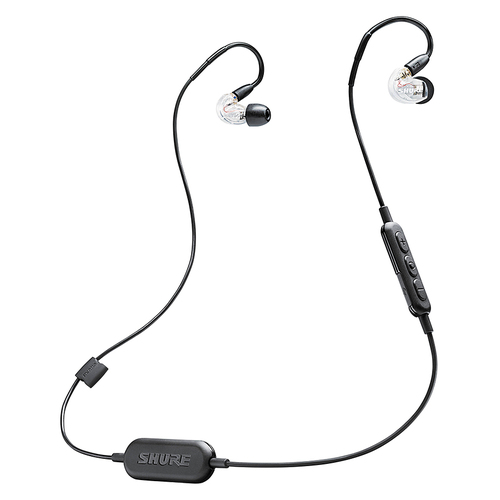舒尔(SHURE) SE215-BT1 无线蓝牙入耳式线控音乐耳机 带耳麦 (透明色)