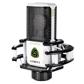 莱维特(LEWITT) LCT 249 PRO 专业录音电容麦克风 网络K歌主播直播麦克风话筒(白色)