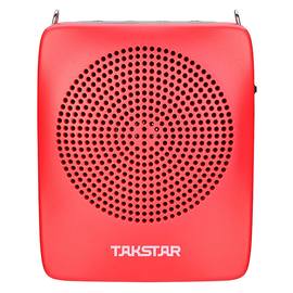 得胜(TAKSTAR) E128 小迷你教师专用大功率导游便携式扩音器 (红色)