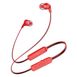 JBL T120BT 无线蓝牙耳机 运动跑步手机音乐入耳式耳塞带线控 (红色)