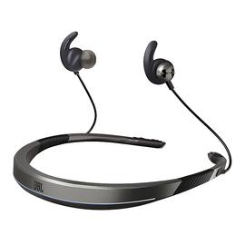 JBL UA Flex 安德玛无线蓝牙耳机 磁吸入耳防汗运动跑步颈挂式耳麦（灰色）