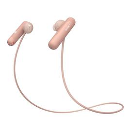 索尼(SONY) 【热巴同款】WI-SP500 无线蓝牙耳机 防水运动入耳式耳塞 免提通话 (粉红)