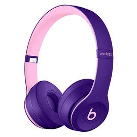 Beats Solo3 Wireless 头戴式无线蓝牙耳机 重低音折叠式耳麦 (紫色)