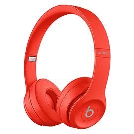 Beats Solo3 Wireless 头戴式无线蓝牙耳机 重低音折叠式耳麦 (大红色)