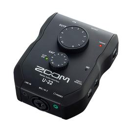 ZOOM U-22  2进2出便携式音频接口/直播声卡 支持唱吧/映客手机直播