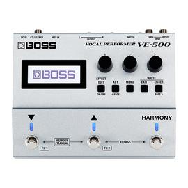 波士(BOSS) VE-500 人声和声综合效果器 民谣电木吉他高音校准和声效果器