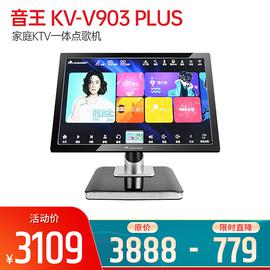 音王(InAndOn) KV-V903 PLUS 家庭KTV一体点歌机 21.5寸台式红外屏家用点歌系统 黑色（3T）