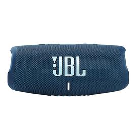 JBL CHARGE5 音乐冲击波5无线蓝牙音箱 双低音户外便携防水迷你音响 (蓝色)