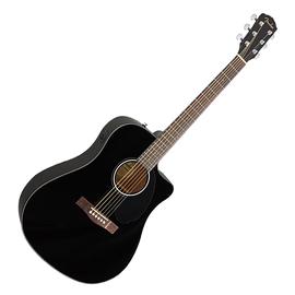 芬达(Fender) CD-60SCE Dread 41寸单板缺角电箱吉他 (黑色)