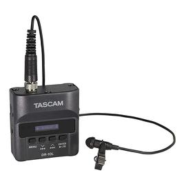 TASCAM DR-10L 微型领夹式录音机 (黑色)