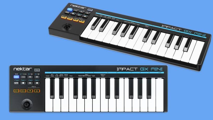 Nektar 发布 Impact GX Mini 便携 25 键迷你琴键 USB MIDI 键盘