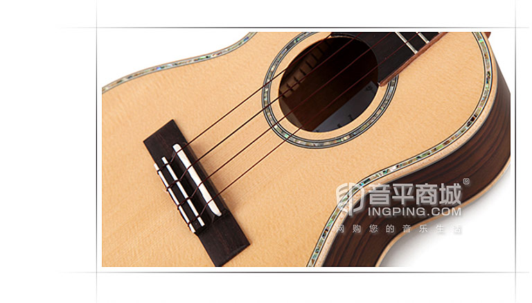 TUT-680M 26寸 尤克里里 单板云杉 小吉他